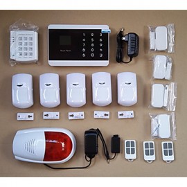 Burglar Pstn Gsm Alarm System Android For Home Alarma Security With Wireless Siren  