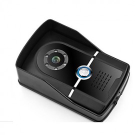 As of 7 Inch Waterproof Two-Way Visual Intercom Doorbell Remote Unlocking Night Vision