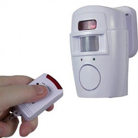 IR Detector Alarm Motion Sensor Alertor for Home Office Shop Warehouse White  