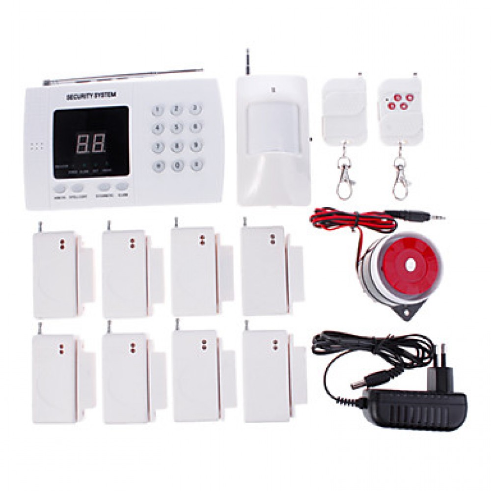 NEW Wireless Autodial Home Security Alarm System With Auto Dialing  