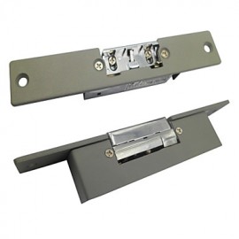 Adjustable European Narrow Type Electric Strike Door Lock with Short Faceplate