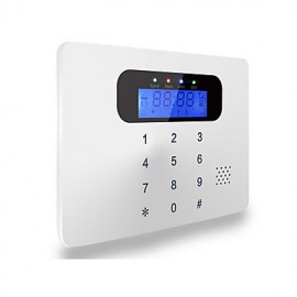 Wireless & Wired Touch Keyboard Lcd Display Home Security GSM Alarm System  